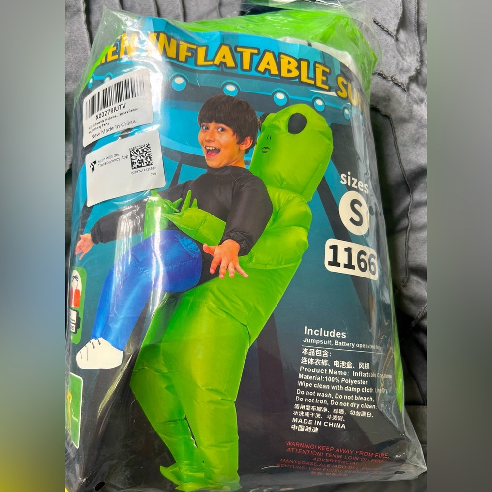 Inflatable Alien Costume